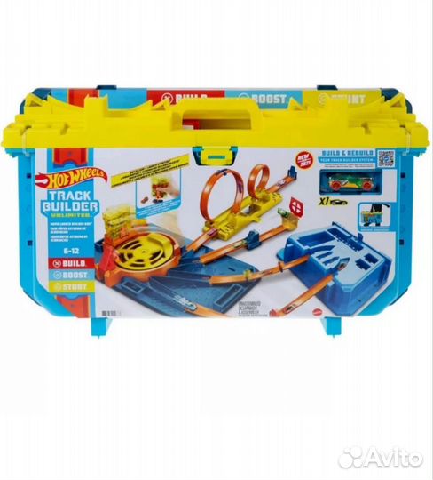 Конструктор Hot Wheels Track Трасс Мега пуск