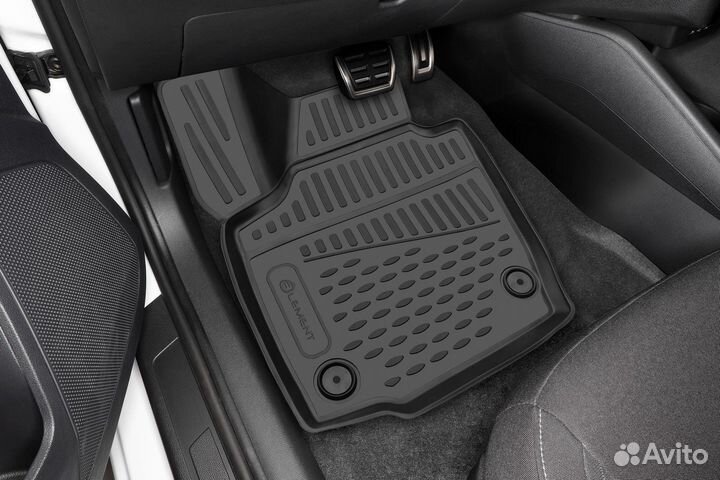 Коврики 3D toyota C-HR, 2016, 4WD, SUV, 4 шт. / То