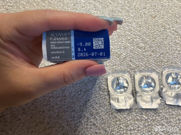 Линзы контактные acuvue oasys двухнедельные