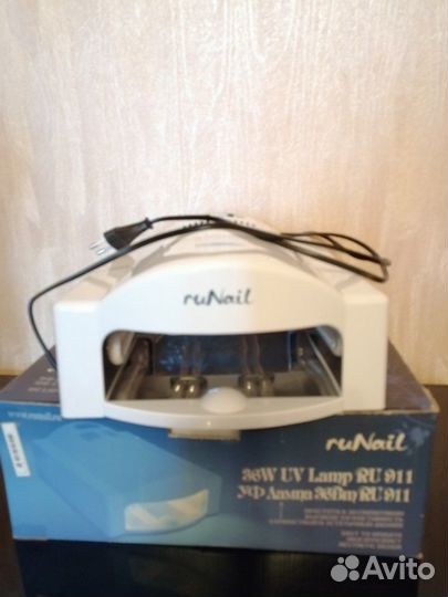 Лампа для полимеризации гелей