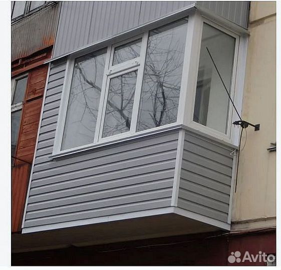 Остекление и отделка балконов и лоджий под ключ