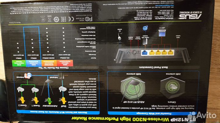 Wifi роутер asus б/у мощный сигнал