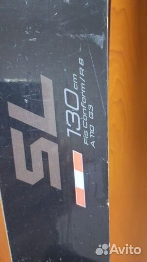 Горные лыжи fischer rc4 SL 130 + z9