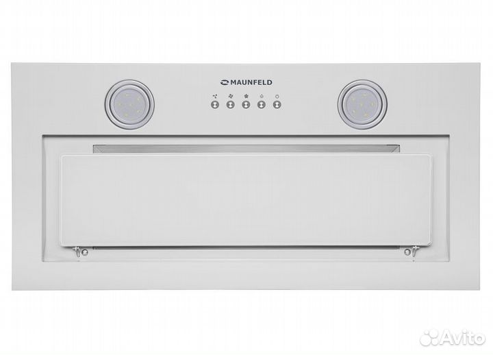 Кухонная вытяжка maunfeld trapeze 602IG белый