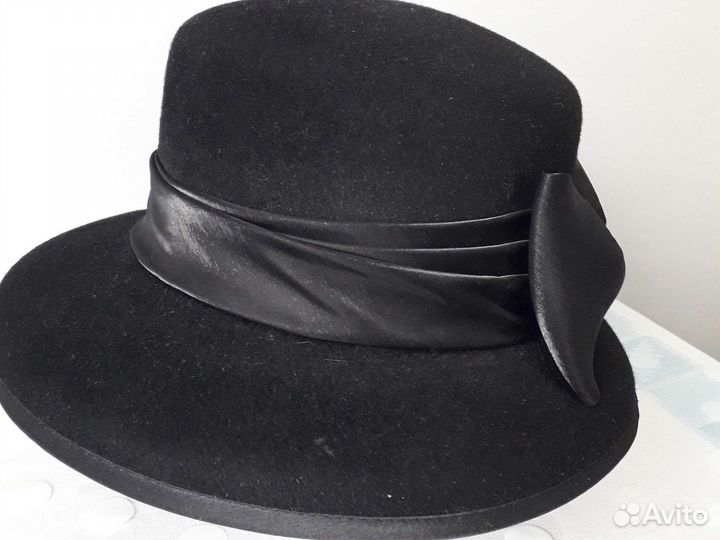 Шляпа фетровая женская