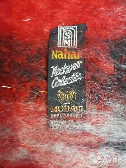 Шарф мохеровый Шотландия новый