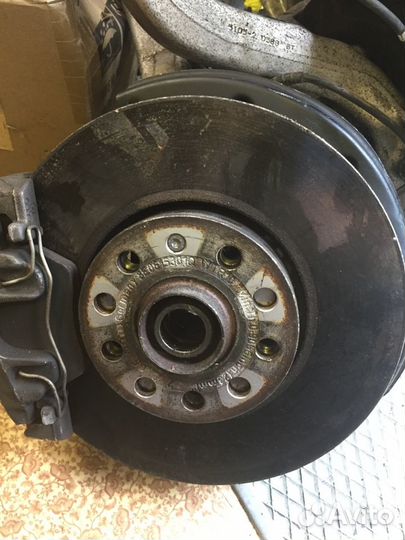 Тормозные диски передние 288 б/у VW Passat B5 b5+