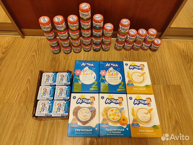 Пюре, каша, смесь Агуша