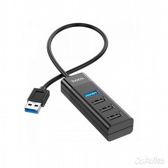Хаб USB - 4 USB Hoco HB25