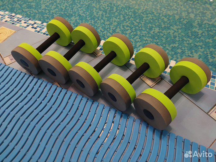 Колобашка, пояс для плавания, аквагантели, лопатка