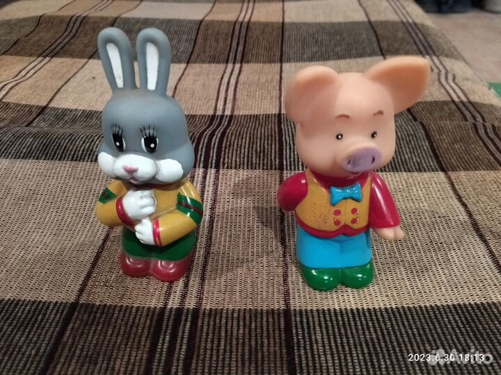 Резиновые игрушки СССР