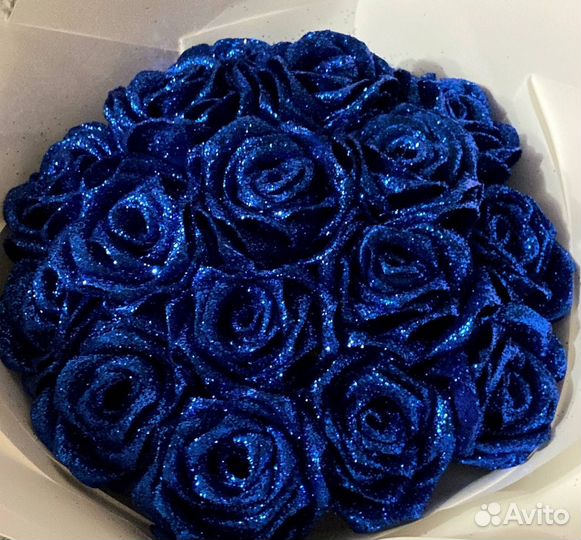 Букет из атласных лент