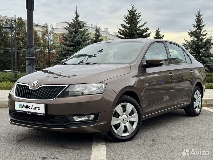 Skoda Rapid 1.6 AT, 2018, 73 500 км