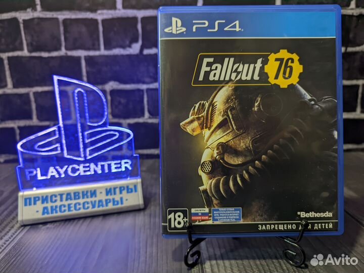 Fallout 76 PS4 диск