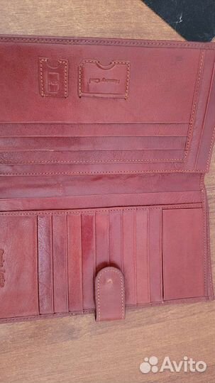 Мужское кожаное портмоне новое