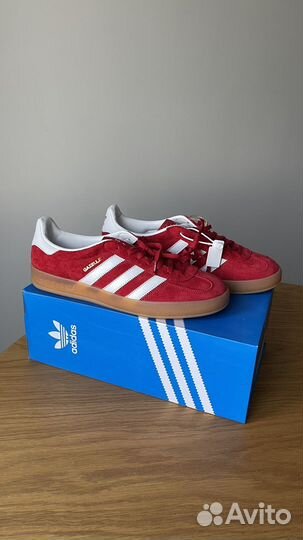 Кеды Adidas gazelle женские красные