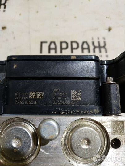 Блок abs Renault Sandero Stepway 2