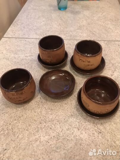 Пиалы ручной работы 4 шт