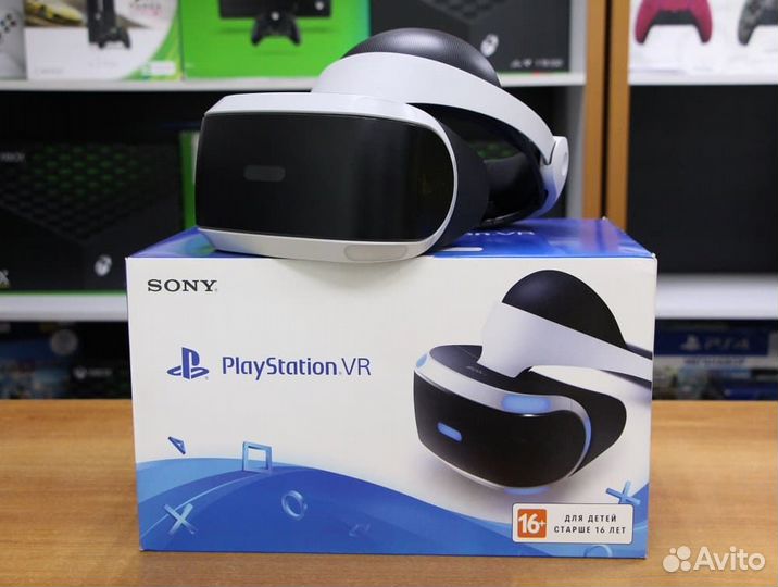 Шлем Sony Playstation PS VR (PS4) бу