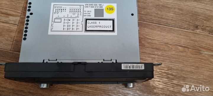 Штатная магнитола RCD 310 Volkswagen