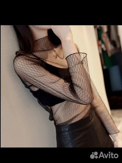 Кофта сетка женская