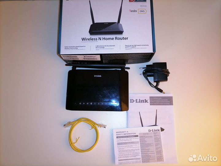 Wifi роутер D-Link DIR-615S