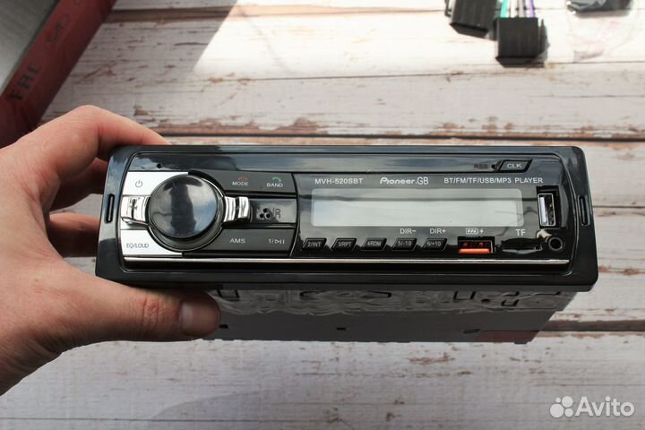 Магнитола pioneer с bluetooth 1din