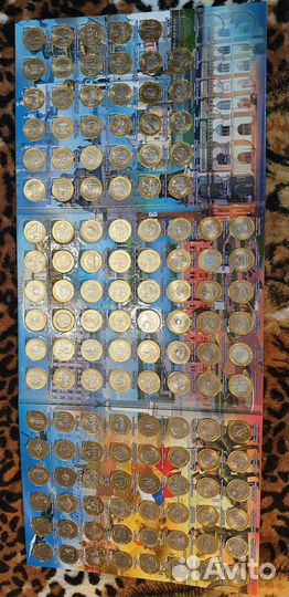 Коллекция биметаллических монет