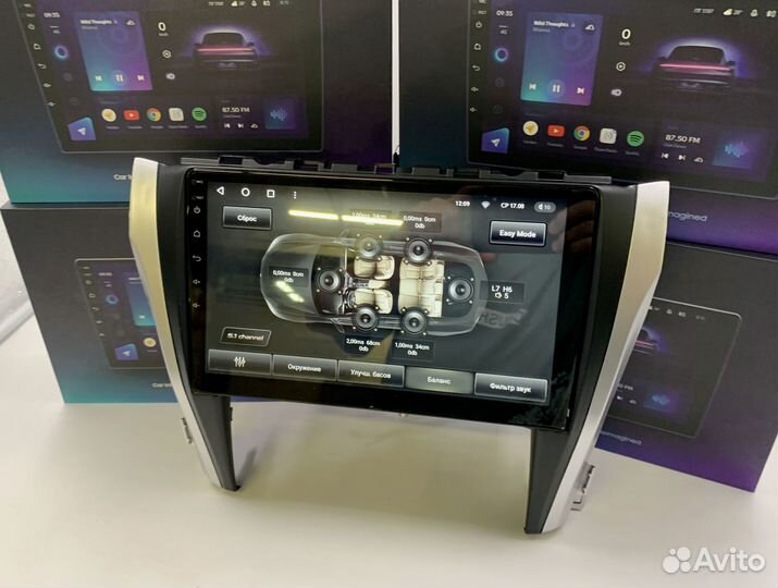 Магнитола Teyes 4/64 Тойота Камри 55