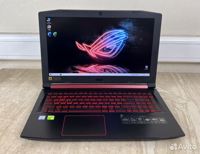 Мощный Acer Nitro 5 AN515 (i5-9300H/ MX 150/ 6 гб)