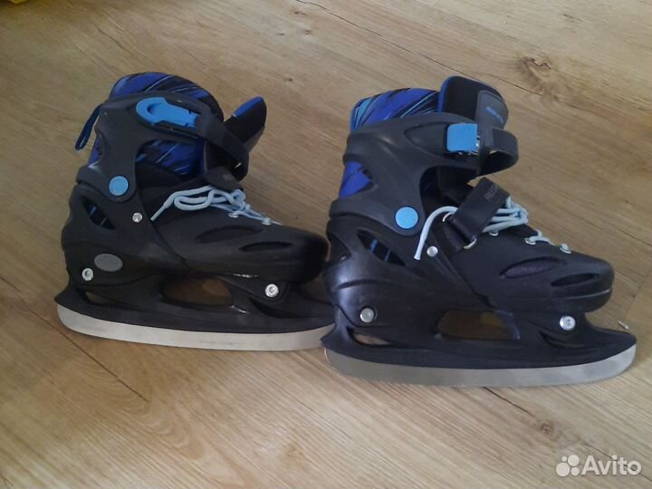 Коньки детские раздвижные р 34-37