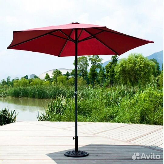 Зонт уличный 2,7 м на подставке