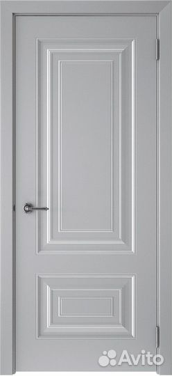 Межкомнатная дверь эмаль Текона смальта-46, глухая