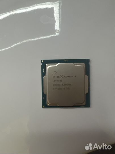 Процессор intel core i3 7100