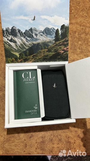 Бинокль swarovski CL Pocket 10x25 зеленый