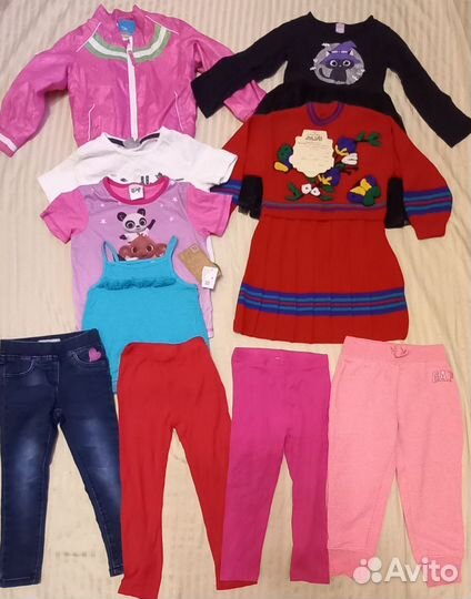 Вещи пакетом на девочку на 2 год, 2-3 года