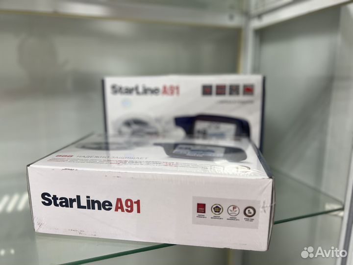 Starline A91 сигнализация с автозапуском