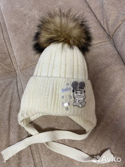Шапка зимняя для девочки