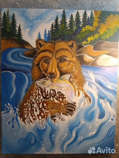 Масляная картина ручной работы 40*50