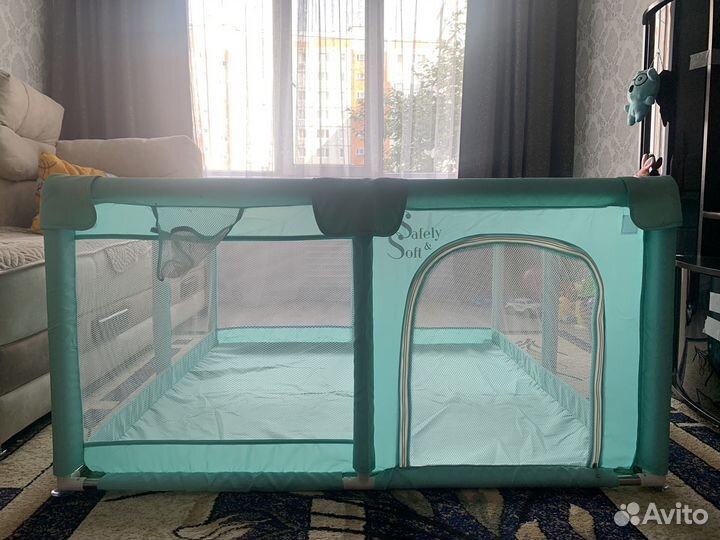 Большой детский манеж бу