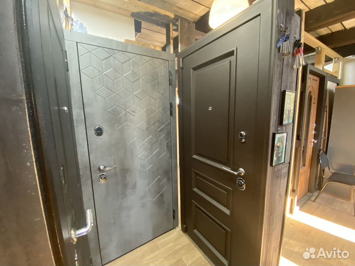 Дверь входная металлическая с шумоизоляцией