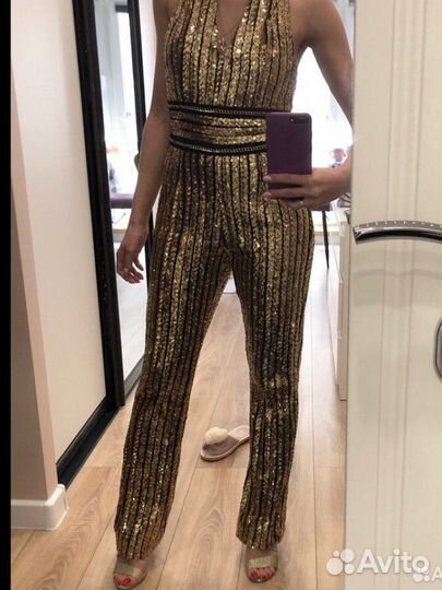 Комбинезон женский золото