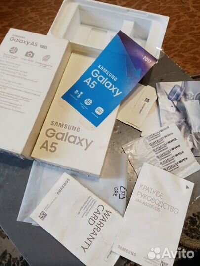 Коробка от телефона Samsung Galaxi A5