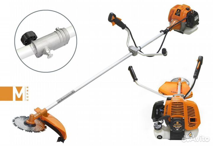 Триммер Бензиновый Carver GBC-052MS (Бензокоса)