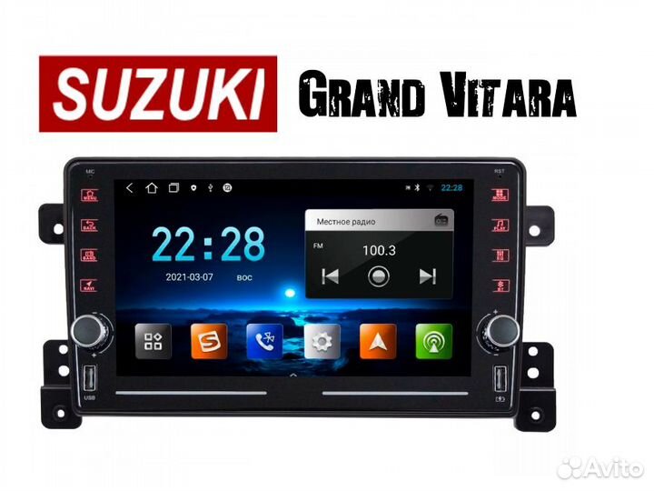 Topway ts10 Suzuki Grand Vitara CarPlay 4/32gb