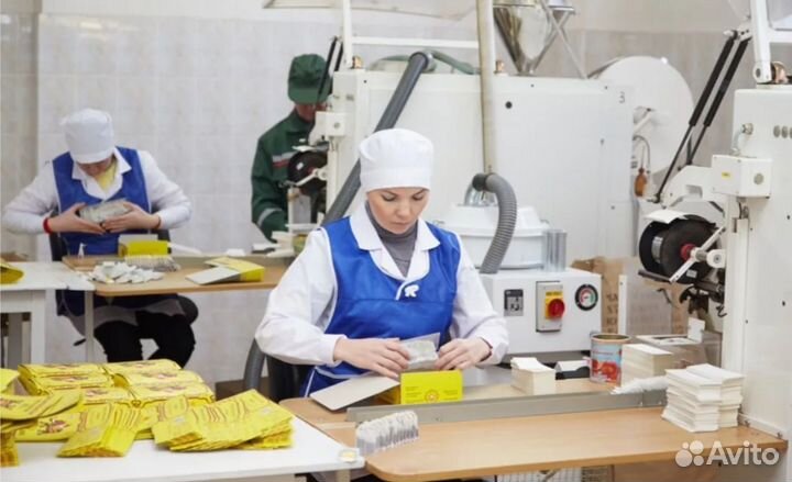 Вахта в Москве- Оператор линии на производство чая