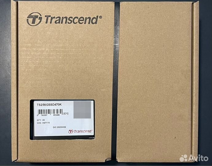 Новые SSD Transcend 256 Gb SSD470K