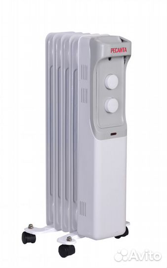 Масляный радиатор ом- 5Н (1 кВт) Ресанта