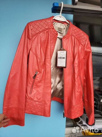 Куртка кожаная женская новая Каляев