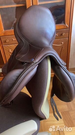 Седло конкурное с карбоновым ленчиком